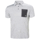Helly Hansen Oksval Ss Polo - Mens, Grey Fog Melange, Medium, 62896853-M