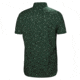Helly Hansen Oya Short Sleeve Shirt - Mens, Jungle Green Print, Large, 62854-390-L