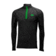 Helly Hansen Pace 1/2 Zip LIFA Flow Long Sleeve - Mens-Black-Large