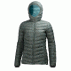 Helly Hansen Verglas Hooded Down Insulato Jacket - Womens-Rock-Medium
