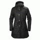Helly Hansen Womens Kirkwall Rain Coat, Ebony, Extra Small, 64014-980-XS
