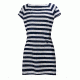 Helly Hansen Womens Thalia Dress, Evening Blue Stripe, Extra Small, 54390-691-XS