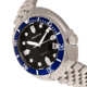 Heritor Automatic Matador Box Set with Interchangable Bands and Date Display, Blue/Silver, One Size, HERHR9304