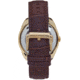 Heritor Automatic Roman Semi-Skeleton Leather-Band Watch, Gold/Brown, One Size, HERHS2203