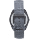 Heritor Automatic Roman Semi-Skeleton Leather-Band Watch, Gunmetal/Gray, One Size, HERHS2206