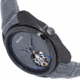 Heritor Automatic Roman Semi-Skeleton Leather-Band Watch, Gunmetal/Gray, One Size, HERHS2206