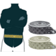 HEROS PRIDE Shirt Tailor Rubber Belt, Gray - 9074B44