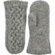 Hestra Freja Wool Mitts, Grey, 6, 63731-350-06