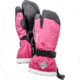 Hestra Gauntlet CZone Jr. 3 Finger Glove - Kids, Fuchsia/Ivory, 7, 32532-930030-7