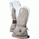 Hestra Heli 3-Finger Glove - Womens-Khaki/Off White-6