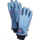 Hestra Henrik Leather Pro Model 5 Finger Glove, Light Blue/Royal Blue, 7, 30820-210250-07