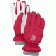 Hestra Primaloft Rib Knit Glove - Womens-Red-9