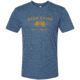 High Camp Flasks Cheers to Adventure Heathered Tri-Blend Tee - Mens, Heathered Blue, Large, TSBLL