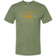 High Camp Flasks Cheers to Adventure Heathered Tri-Blend Tee - Mens, Militart Green, Extra Small, TSMLXS