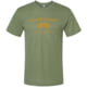High Camp Flasks Cheers to Adventure Heathered Tri-Blend Tee - Men's, Military Green, Extra Small, TSMLXS