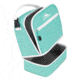 High Sierra Stacked Compartment Lunch Bag, Aquamarine/White, 10.5inx 8.5inx 5.5in, 74714-5403
