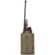 High Speed Gear Duty Mini M.A.C. Taco Radio Holder, Olive Drab, 41MA01OD