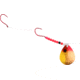 Hildebrandt Hammer Time Walleye Spinner, Freshwater, Double Hook, Number 4 Blade, Clown, 12/Pkg, 574U-CL