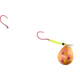 Hildebrandt Hammer Time Walleye Spinner, Freshwater, Double Hook, Number 4 Blade, Confusion, 12/Pkg, 574U-CON