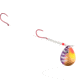 Hildebrandt Hammer Time Walleye Spinner, Freshwater, Double Hook, Number 4 Blade, Purple Perch, 12/Pkg, 574U-PPER