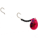 Hildebrandt Hammer Time Walleye Spinner, Sz 2 Hook Metallic Cerise, 575U-MCER