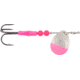 Hildebrandt Salmon Spinner SZ 3.5, Nickel Pink Tip Blade, SZ 1 Treble Hook, 335-NP