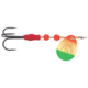 Hildebrandt Salmon Spinner, SZ4, Gold Flame Green Double Trouble, 340-GFGDT