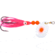 Hildebrandt Salmon Spinner w/Squid, SZ 3.5, Pearl Red Dot Blade, Red Yamashita Squid, SZ 1 Treble Hook, 1335-PLRD