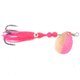Hildebrandt Salmon Spinner w/squid, SZ 4, Copper Pink, Red Yamashite squid, 1340-CP
