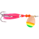 Hildebrandt Salmon Spinner w/squid, SZ 4, Copper Red Chart Green, Green Yamashite squid, 1340-CRCG