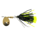 Hildebrandt Snagless Sally Spinner, 4 1/2in, 1/2 oz, 4/0 Hook, Black &amp; Chartreuse Skirt with Gold Blade, 4.SSG-BLCH