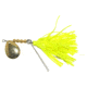 Hildebrandt Snagless Sally Spinner, 4 1/2in, 1/2 oz, 4/0 Hook Chartreuse Skirt with Gold Blade, 4.5SSG-C