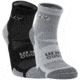 Padded 1/4 Crew Irregular Sock - Mens-Assorted-X-Large