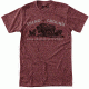 HippyTree Ground Tee - Men's -Heather Rust-Small