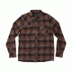 HippyTree Mens Piedmont Flannel Shirt, Rust, Small, 2174-RUST-S