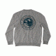 HippyTree Mens Tacoma Crew Sweatshirt, Heather Grey, Small, 2209-HEATHER GREY-S