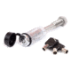 HitchFire Locking Hitch Pin, Silver, Small, HFG01PIN