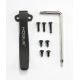Hogue Deep Carry Clip &amp; Torx Screw Kit - Fits EX-01, EX-03, EX-04 and OTF, Black Finish, 34080