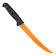 Hogue Bone Flex 7.125in Fixed Blade Knife, Stainless Steel Blade, Nylon Handle, Hi-Viz Orange Cerakote, Black, 35757