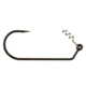 Hogy Unweighted Classic Swimbait Hook, Needle Point, Long Shank, Light Wire, Bait Keeper, Nickel, Size 10/0, 3 Per Pack, HSBH10U