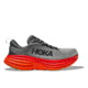 Hoka Bondi 8 Road Running Shoes - Mens - 11-16 US, Castlerock/Flame, 14D, 1123202-CFLM-14D