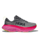 Hoka Bondi 8 Road Running Shoes - Womens - 9-12 US, Castlerock/Strawberry, 09B, 1127952-CSRW-09B