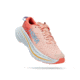 Hoka Bondi X Road Running - Womens, Camellia / Peach Parfait, 05.5B, 1113513-CPPF-05.5B