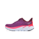 Hoka Clifton 8 Wide Road Running - Womens, Grape Wine / Beautyberry, 06.5D, 1121375-GWBY-06.5D