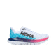Hoka Mach 5 Road Running - Womens, White / Scuba Blue, 08.5B, 1127894-WSBB-08.5B
