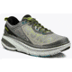 Hoka Bondi 4 Road Running Shoe - Men's-Grey/Cyan/Citrus-Wide-10