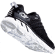 Hoka Clifton 6 Road Running Shoes - Mens, Black/White, 10EE, 1102876-BWHT-10EE