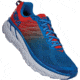 Hoka Clifton 6 Road Running Shoes - Men's, Mandarin Red/Imperial Blue, 9.5, 1102872-MRIB-9.5