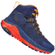 Hoka Kaha GTX Boots Shoes - Mens, Patriot Blue/Mandarin Red, 10.5 US, Medium, 1112030-PBMRD-10.5