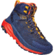 Hoka Kaha GTX Boots Shoes - Mens, Patriot Blue/Mandarin Red, 10.5 US, Medium, 1112030-PBMRD-10.5